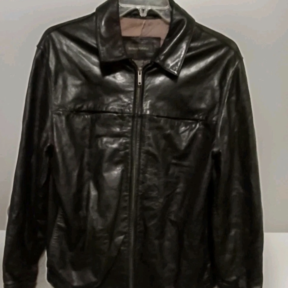 Banana Republic Black Leather Jacket